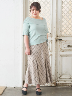 Re-J＆SUPURE(リジェイ＆スプル) |【Komachiコラボ】チェックマーメイドスカート