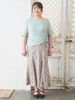 Re-J＆SUPURE(リジェイ＆スプル) |【Komachiコラボ】チェックマーメイドスカート