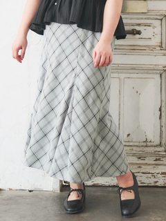 Re-J＆SUPURE(リジェイ＆スプル) |【Komachiコラボ】チェックマーメイドスカート