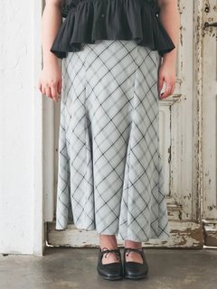 Re-J＆SUPURE(リジェイ＆スプル) |【Komachiコラボ】チェックマーメイドスカート