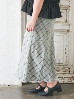 Re-J＆SUPURE(リジェイ＆スプル) |【Komachiコラボ】チェックマーメイドスカート