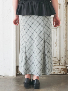Re-J＆SUPURE(リジェイ＆スプル) |【Komachiコラボ】チェックマーメイドスカート