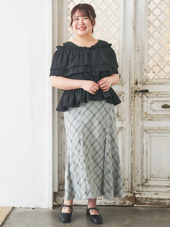 Re-J＆SUPURE(リジェイ＆スプル) |【Komachiコラボ】チェックマーメイドスカート