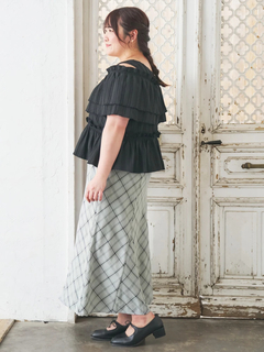 Re-J＆SUPURE(リジェイ＆スプル) |【Komachiコラボ】チェックマーメイドスカート