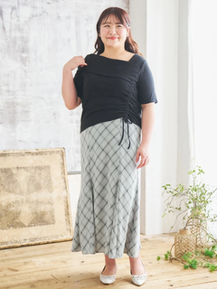 Re-J＆SUPURE(リジェイ＆スプル) |【Komachiコラボ】チェックマーメイドスカート