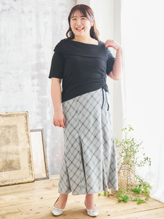 Re-J＆SUPURE(リジェイ＆スプル) |【Komachiコラボ】チェックマーメイドスカート