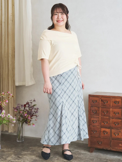 Re-J＆SUPURE(リジェイ＆スプル) |【Komachiコラボ】チェックマーメイドスカート