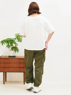 Re-J＆SUPURE(リジェイ＆スプル) |【接触冷感】ラメロゴ刺繍Tシャツ