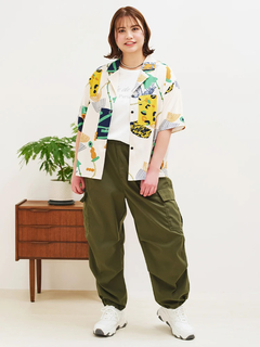 Re-J＆SUPURE(リジェイ＆スプル) |【接触冷感】ラメロゴ刺繍Tシャツ