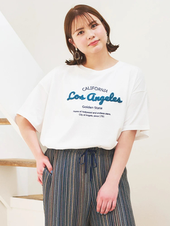 Re-J＆SUPURE(リジェイ＆スプル) |【接触冷感】サガラ刺繍ロゴTシャツ