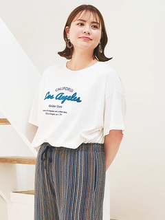 Re-J＆SUPURE(リジェイ＆スプル) |【接触冷感】サガラ刺繍ロゴTシャツ