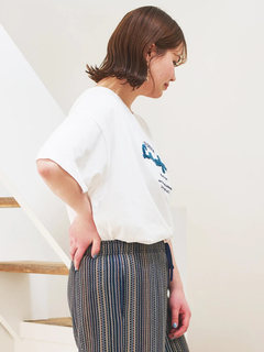 Re-J＆SUPURE(リジェイ＆スプル) |【接触冷感】サガラ刺繍ロゴTシャツ