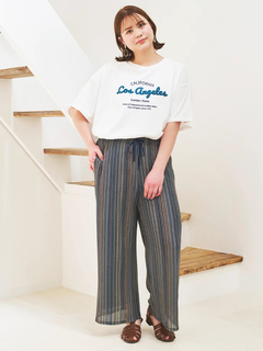 Re-J＆SUPURE(リジェイ＆スプル) |【接触冷感】サガラ刺繍ロゴTシャツ