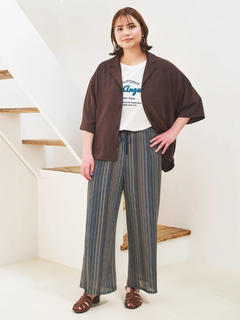 Re-J＆SUPURE(リジェイ＆スプル) |【接触冷感】サガラ刺繍ロゴTシャツ