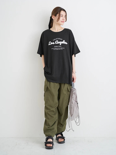 Re-J＆SUPURE(リジェイ＆スプル) |【接触冷感】サガラ刺繍ロゴTシャツ