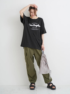 Re-J＆SUPURE(リジェイ＆スプル) |【接触冷感】サガラ刺繍ロゴTシャツ