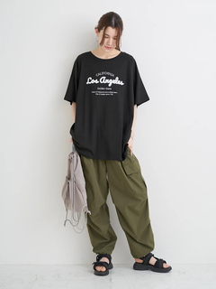 Re-J＆SUPURE(リジェイ＆スプル) |【接触冷感】サガラ刺繍ロゴTシャツ
