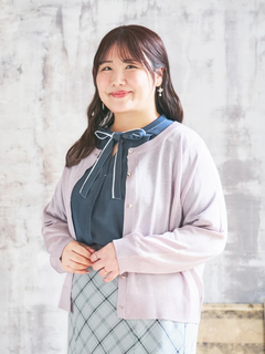 Re-J＆SUPURE(リジェイ＆スプル) |【Komachiコラボ】ラメシアークルーカーデ