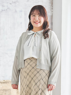 Re-J＆SUPURE(リジェイ＆スプル) |【Komachiコラボ】ラメシアークルーカーデ