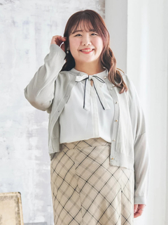 Re-J＆SUPURE(リジェイ＆スプル) |【Komachiコラボ】ラメシアークルーカーデ