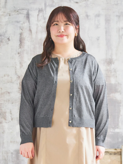 Re-J＆SUPURE(リジェイ＆スプル) |【Komachiコラボ】ラメシアークルーカーデ