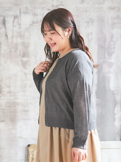 Re-J＆SUPURE(リジェイ＆スプル) |【Komachiコラボ】ラメシアークルーカーデ