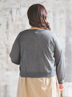 Re-J＆SUPURE(リジェイ＆スプル) |【Komachiコラボ】ラメシアークルーカーデ