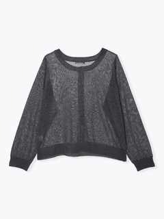 Re-J＆SUPURE(リジェイ＆スプル) |【Komachiコラボ】ラメシアークルーカーデ