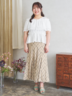 Re-J＆SUPURE(リジェイ＆スプル) |【Komachiコラボ】［4WAY］フリルプルオーバー