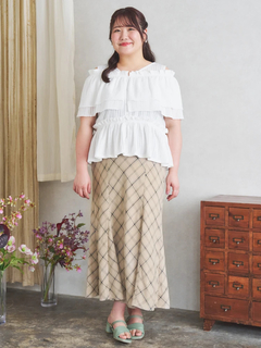 Re-J＆SUPURE(リジェイ＆スプル) |【Komachiコラボ】［4WAY］フリルプルオーバー