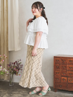 Re-J＆SUPURE(リジェイ＆スプル) |【Komachiコラボ】［4WAY］フリルプルオーバー