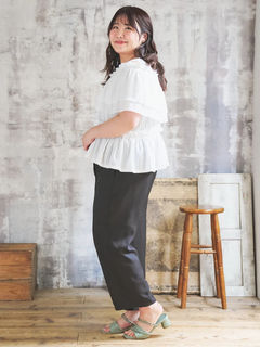 Re-J＆SUPURE(リジェイ＆スプル) |【Komachiコラボ】［4WAY］フリルプルオーバー