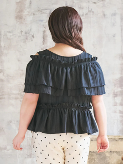 Re-J＆SUPURE(リジェイ＆スプル) |【Komachiコラボ】［4WAY］フリルプルオーバー