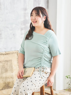 Re-J＆SUPURE(リジェイ＆スプル) |【Komachiコラボ】オフショルドロストプルオーバー