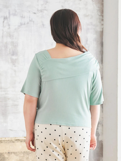 Re-J＆SUPURE(リジェイ＆スプル) |【Komachiコラボ】オフショルドロストプルオーバー