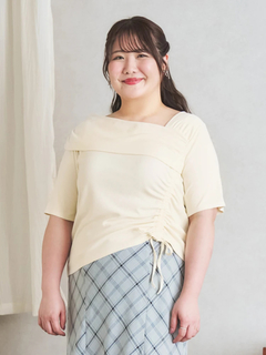 Re-J＆SUPURE(リジェイ＆スプル) |【Komachiコラボ】オフショルドロストプルオーバー