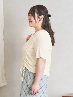 Re-J＆SUPURE(リジェイ＆スプル) |【Komachiコラボ】オフショルドロストプルオーバー