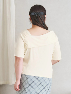 Re-J＆SUPURE(リジェイ＆スプル) |【Komachiコラボ】オフショルドロストプルオーバー