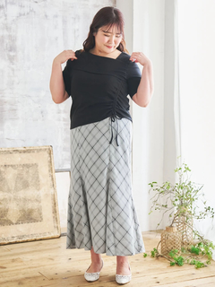 Re-J＆SUPURE(リジェイ＆スプル) |【Komachiコラボ】オフショルドロストプルオーバー