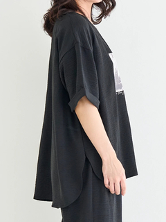 Re-J＆SUPURE(リジェイ＆スプル) |シボサテン転写プリントTシャツ