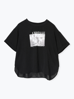 Re-J＆SUPURE(リジェイ＆スプル) |シボサテン転写プリントTシャツ