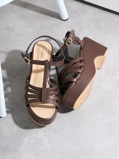 Re-J＆SUPURE(リジェイ＆スプル) |【la farfa SHOES/ラ・ファーファシューズ】ストラップウェッジソールサンダル