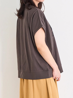Re-J＆SUPURE(リジェイ＆スプル) |【接触冷感】ロゴ刺繍ドルマンTシャツ