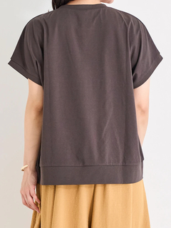 Re-J＆SUPURE(リジェイ＆スプル) |【接触冷感】ロゴ刺繍ドルマンTシャツ