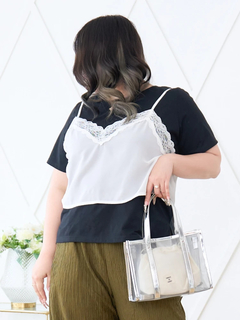 Re-J＆SUPURE(リジェイ＆スプル) |【らむちゃんコラボ】レースビスチェ×Tシャツアンサンブル