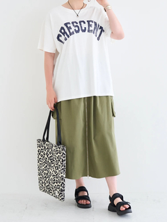Re-J＆SUPURE(リジェイ＆スプル) |ピグメント加工風ロゴプリントTシャツ