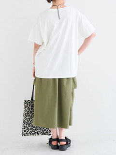 Re-J＆SUPURE(リジェイ＆スプル) |ピグメント加工風ロゴプリントTシャツ
