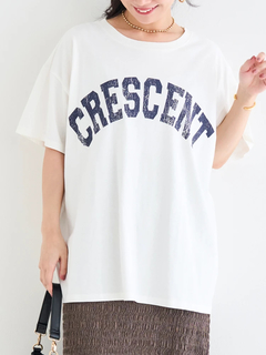 Re-J＆SUPURE(リジェイ＆スプル) |ピグメント加工風ロゴプリントTシャツ