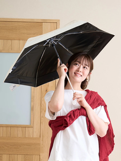 LUDIC PARK(ルディックパーク) |【Wpc.】バイカラー晴雨兼用折りたたみ傘