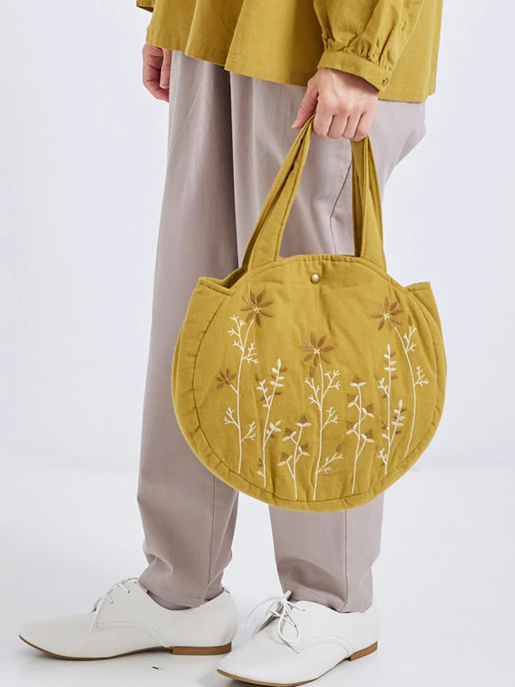 LUDIC PARK(ルディックパーク) |ボタニカル刺繍バッグ